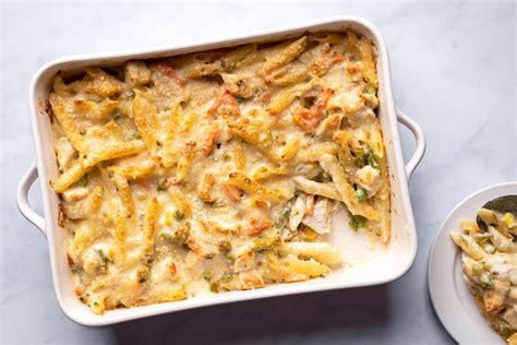 creamy-chicken-and-penne-pasta-casserole-recipe-the image