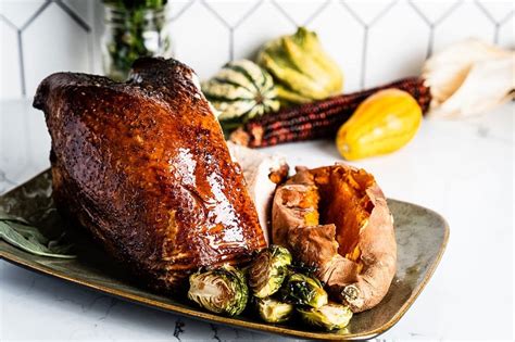 honey-glazed-smoked-turkey-breast-recipe-turkey-smoke image