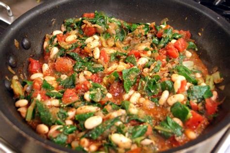 vegetarian-skillet-gnocchi-with-chard-and-white-beans image