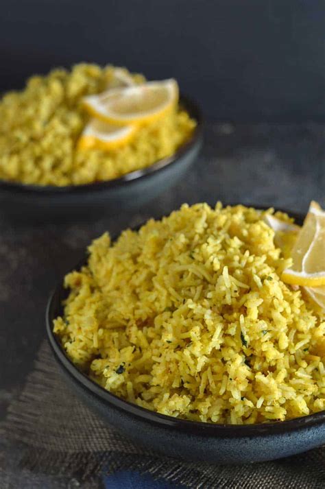 easy-lemon-rice-with-coconut-the-fiery-vegetarian image