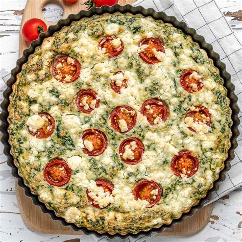 this-spinach-mushroom-crustless-quiche-is-perfection image