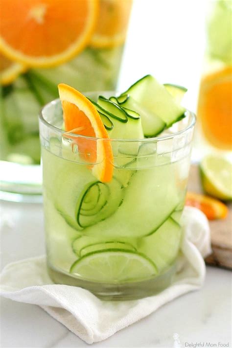 cucumber-water-with-orange-lime-and-mint-delightful image