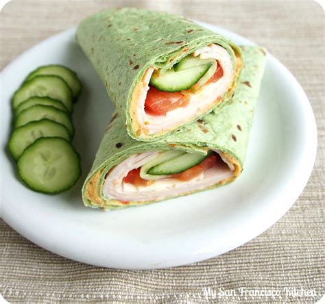 turkey-hummus-spinach-wrap-my-san-francisco image