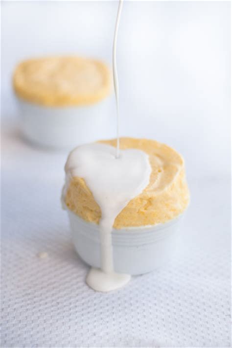 frozen-mango-souffles-with-coconut-cream-sauce image