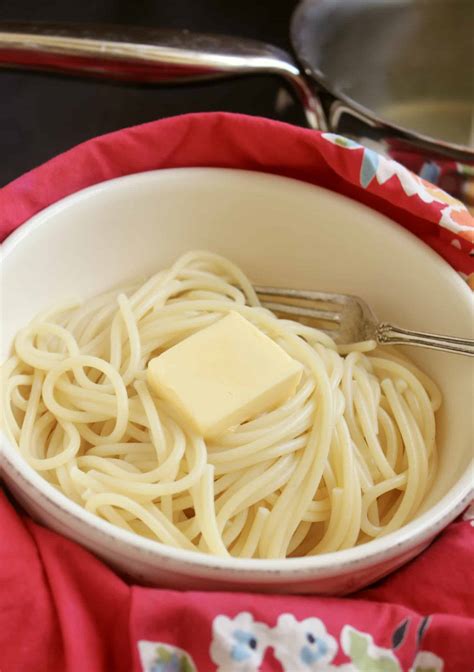 spaghetti-with-butter-ultimate-comfort-food-christinas image
