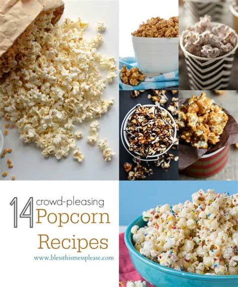 14-sure-to-please-sweet-popcorn-recipes-bless-this image