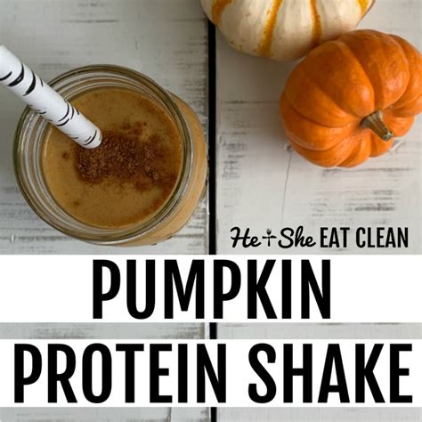 pumpkin-protein-shake-for-breakfast-clean-eating-shake image