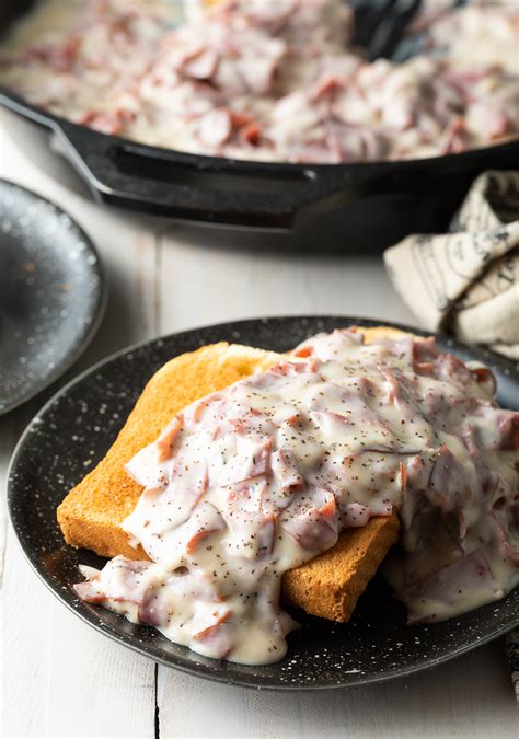 creamed-chipped-beef-on-toast-shit-on-a-shingle-a image