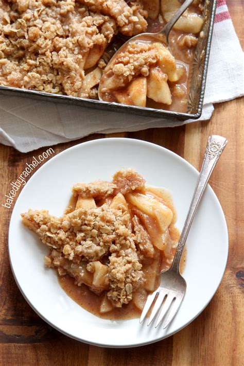 apple-pear-crisp-baked-by-rachel image