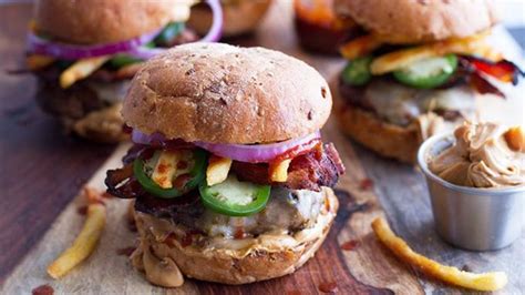 spicy-peanut-butter-bacon-sliders image