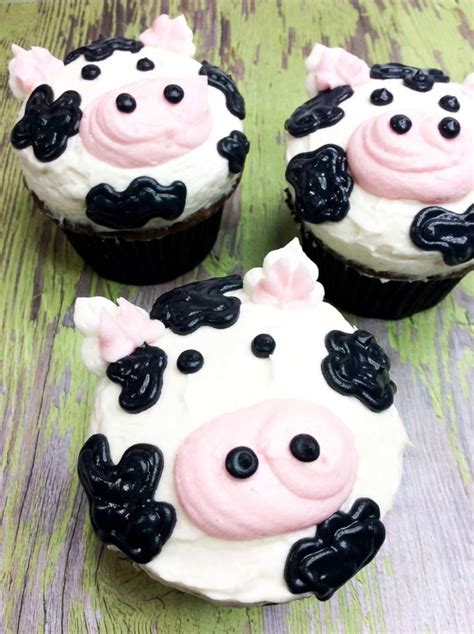 the-cutest-moo-cow-cupcake-for-a-barnyard-themed image