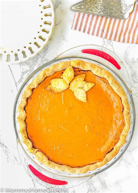 easy-eggless-pumpkin-pie-mommys-home-cooking image