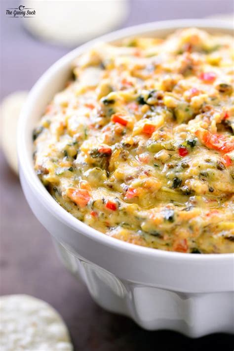 slow-cooker-spinach-artichoke-dip-the-gunny-sack image