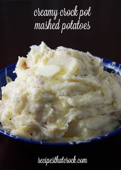 creamy-crock-pot-mashed-potatoes-recipes-that image