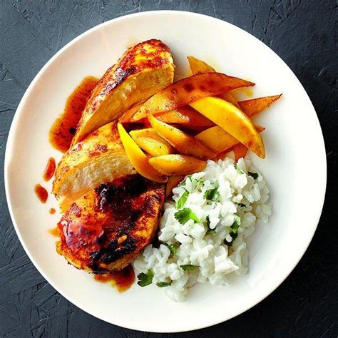 tropical-fruit-and-spice-chicken-recipe-chatelainecom image