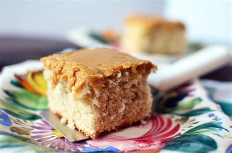 banana-cake-with-caramel-frosting-simple-sweet image