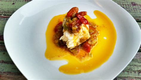 baked-halibut-with-leeks-and-cherry-tomatoes image