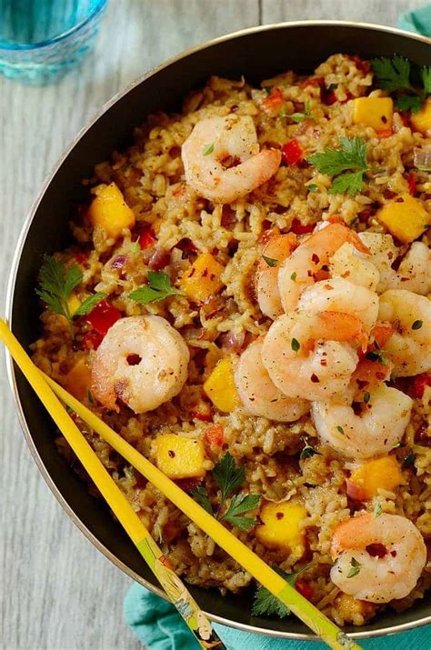 easy-shrimp-coconut-fried-rice-recipe-easy-and-delish image