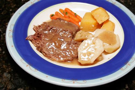 home-style-pot-roast-with-vegetables-and-gravy image