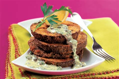 eggplant-and-portobello-schnitzel-recipe-vegetarian image