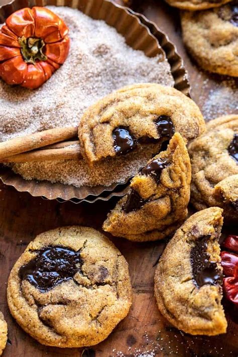 pumpkin-butter-chocolate-chip-cookies-half-baked image