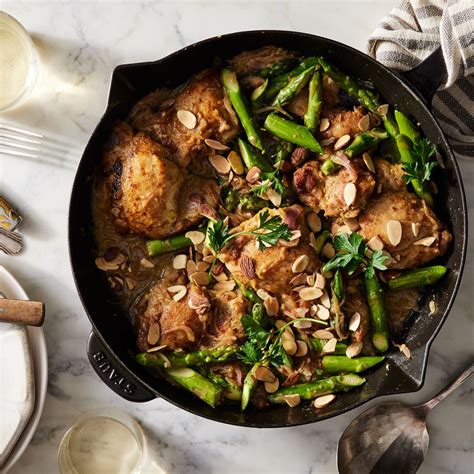 best-sauteed-chicken-recipe-with-asparagus-food52 image