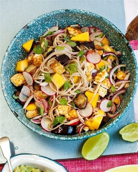 soba-noodles-with-aubergine-and-mango image