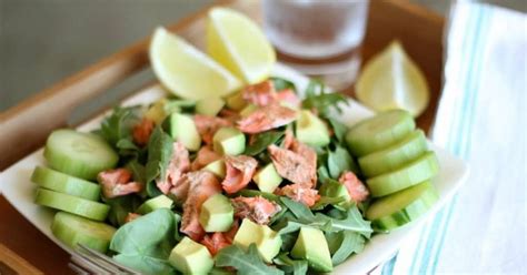 10-best-salmon-avocado-salad-recipes-yummly image