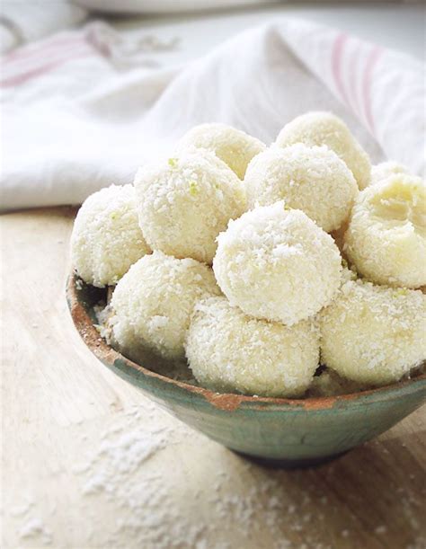 white-chocolate-coconut-truffles-recipe-eatwell101 image