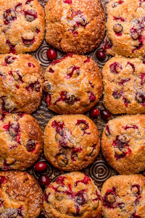 bakery-style-cranberry-orange-muffins-baker-by-nature image