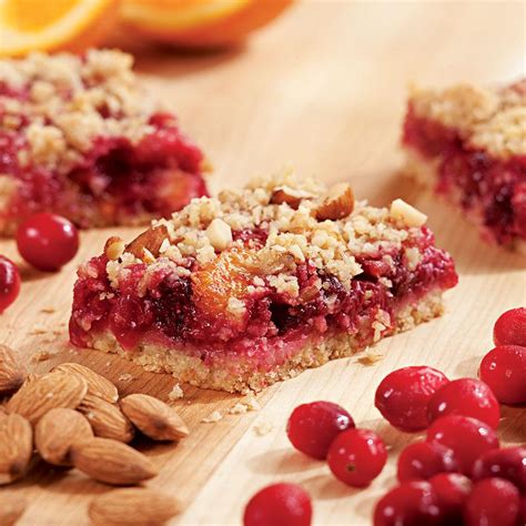 cranberry-orange-fruit-bars-recipe-eatingwell image