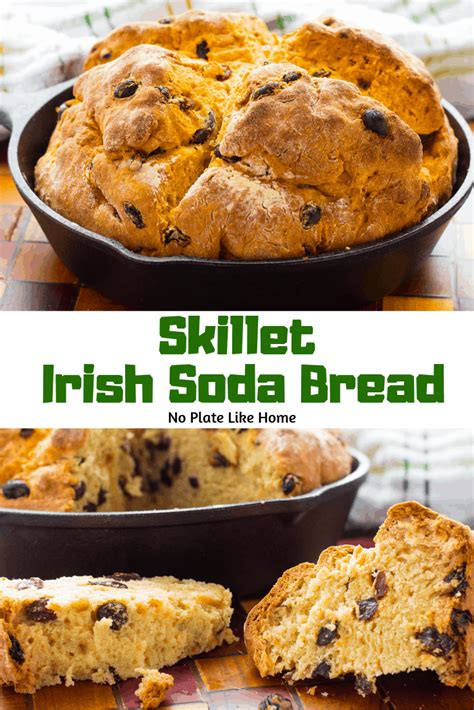 skillet-irish-soda-bread-with-raisins-no-plate-like-home image