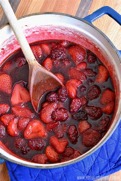 mixed-berry-compote-quick-easy-recipe-hello image