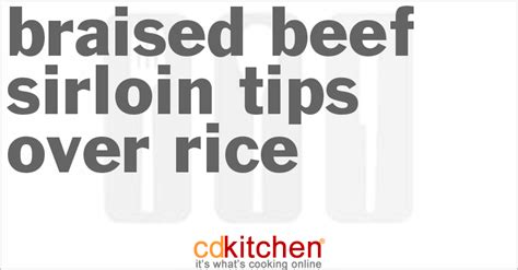 braised-beef-sirloin-tips-over-rice image