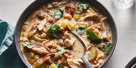creamy-white-chili-with-cream-cheese-eatingwell image