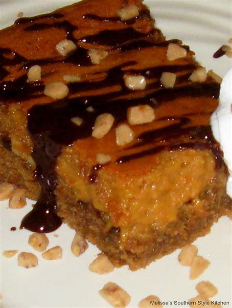 caramel-chocolate-almond-gooey-butter-cake image