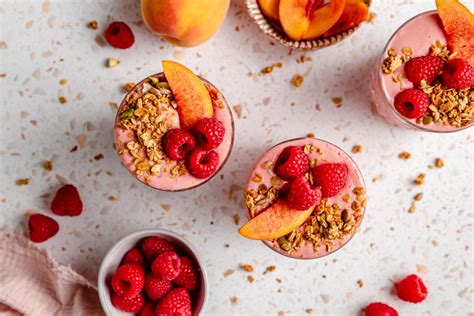 creamy-peach-smoothie-recipe-ambitious-kitchen image