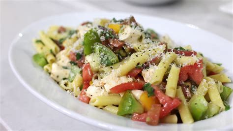 penne-with-fresh-mozzarella-heirloom-tomatoes-and image