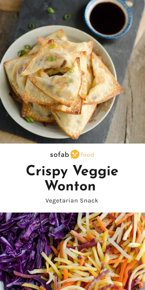vegetarian-crispy-baked-wontons-recipe-sofabfood image