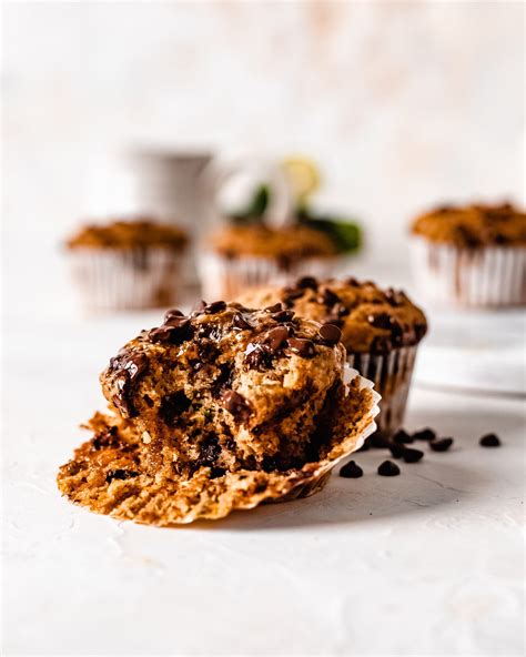 easy-healthy-vegan-zucchini-muffins-low-fat-low image