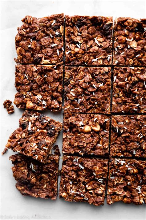 no-bake-chocolate-fudge-oat-bars-sallys image