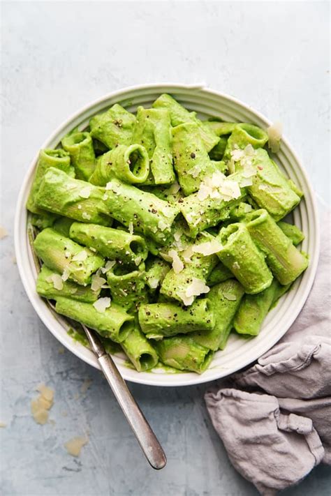broccoli-pesto-pasta-the-modern-proper image