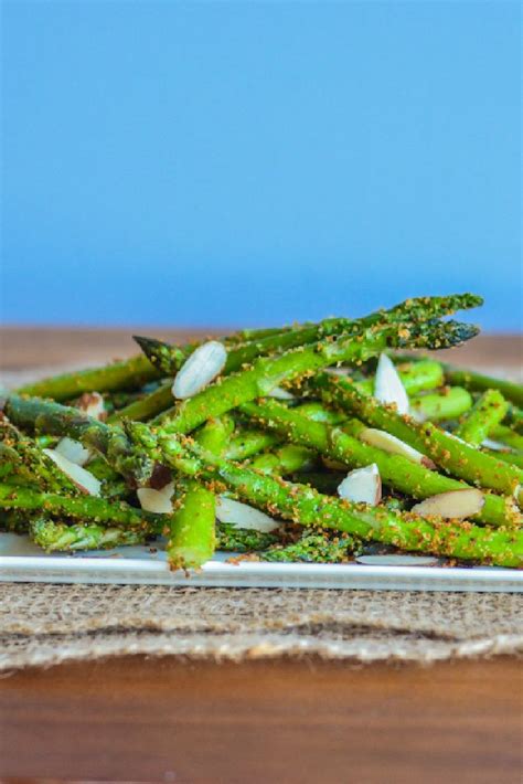 asparagus-with-panko-parmesan-almonds image