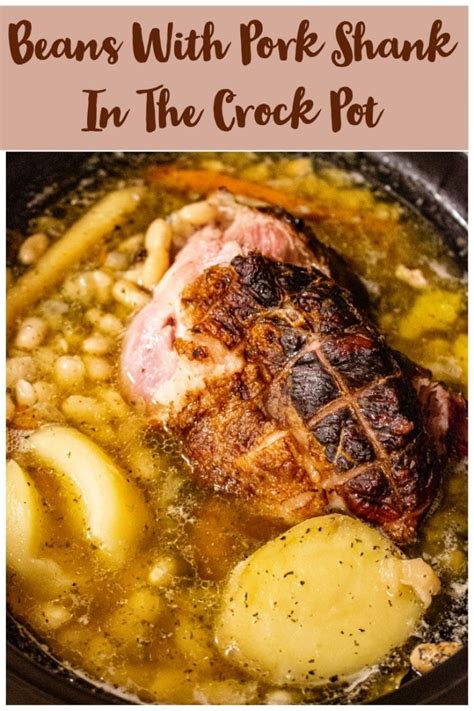 beans-with-pork-shank-in-the-crock-pot image
