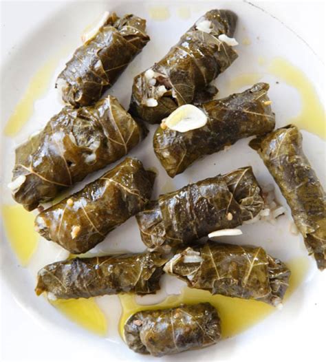 how-to-make-stuffed-grape-leaves-dolmades-kitchn image