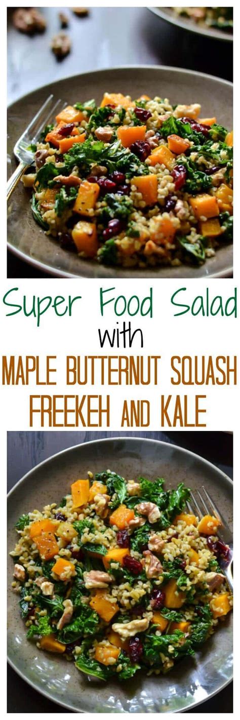 roasted-butternut-squash-freekeh-salad-well-plated image