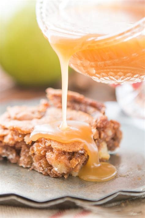 apple-cake-with-caramel-sauce-recipe-oh-sweet-basil image
