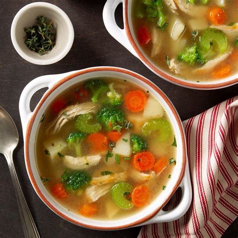 pressure-cooker-loaded-chicken-veggie-soup image