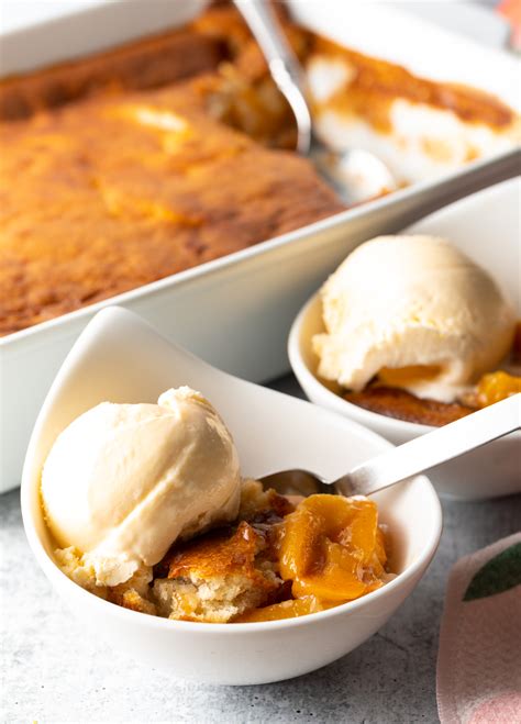 easy-peach-cobbler-recipe-with-bisquick-a-spicy image