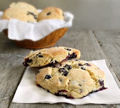 lemon-blueberry-cornmeal-scones-tasty-kitchen image
